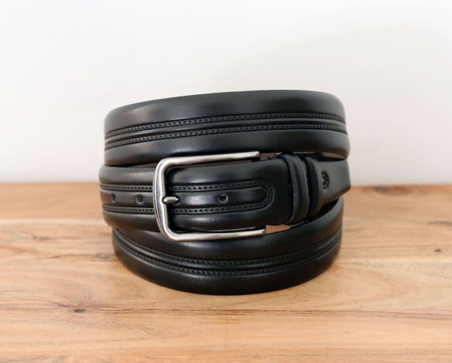 Maurice Leather Belt Black | Belts