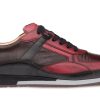 Mezlan Style: Ax-4873L-Black/Burgundy | Sneakers