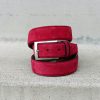 Corrente Corrente Suede Belt Rose | Belts