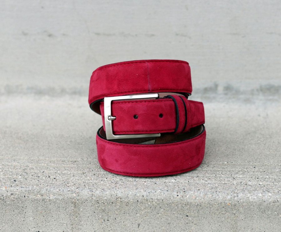 Corrente Corrente Suede Belt Rose | Belts