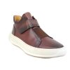 CARRUCCI Calfskin High Top Sneaker Whiskey | Sneakers