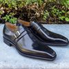 Ugo Vasare Ugo Vasare "Brooks" Monkstrap Shoe Black | Monkstraps