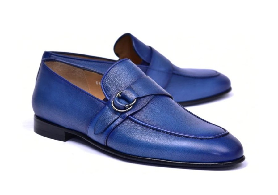 Corrente Style: 6628-Blue | Loafers