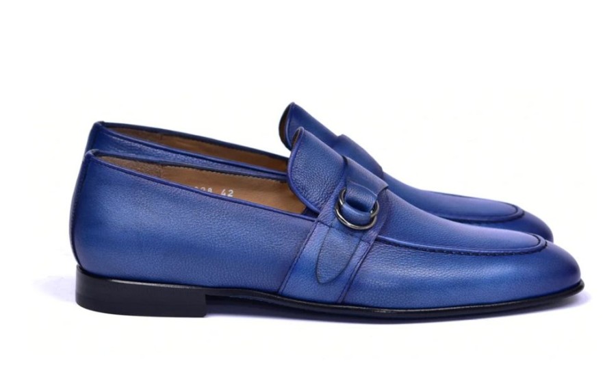 Corrente Style: 6628-Blue | Loafers