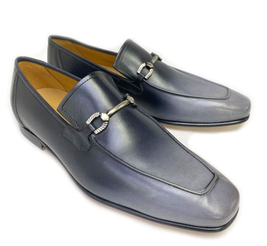 Mezlan Style: Brunello-Grey/Black | Loafers