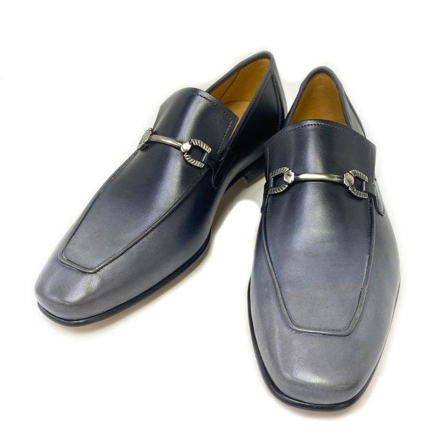 Mezlan Style: Brunello-Grey/Black | Loafers