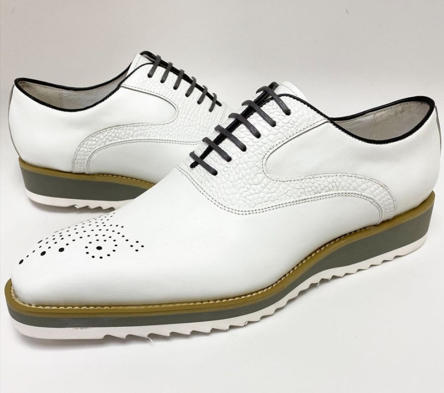 Maurice Style: 515-40-White | Lace-Ups