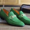 Carrucci by Maurice Carrucci By Maurice Pony Hair Loafer Green | Loafers