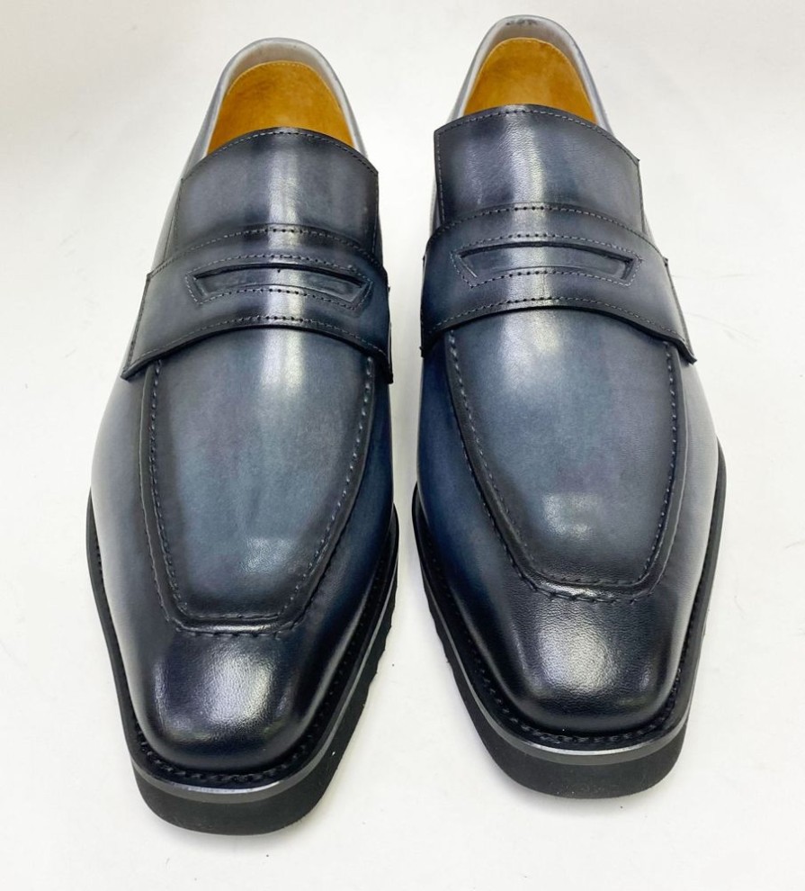 Carrucci by Maurice Style: 518-03-Grey | Loafers