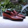 Corrente Corrente Calfskin Tasseled Loafer Tan | Loafers