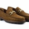 Pelle Pelle Suede "Newport" Loafer Brown | Suede