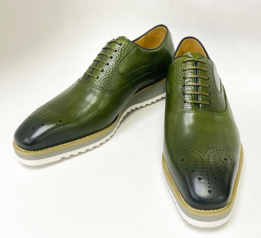 Maurice Style: 515-40-Olive | Lace-Ups