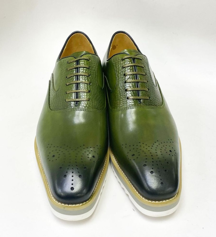 Maurice Style: 515-40-Olive | Lace-Ups