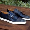 CARRUCCI BY MAURICE 529-05-Navy | Sneakers