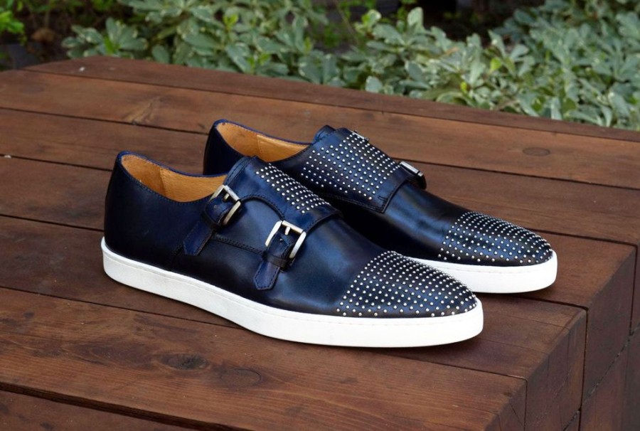 CARRUCCI BY MAURICE 529-05-Navy | Sneakers