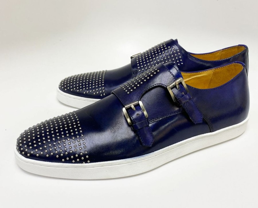 CARRUCCI BY MAURICE 529-05-Navy | Sneakers