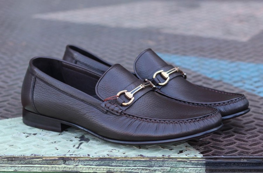 Corrente Corrente Deerskin Slip-On Loafer Brown | Loafers