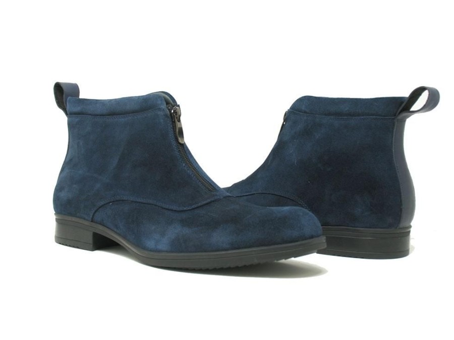 CARRUCCI Carrucci Suede Slip-On Boot Navy | Suede