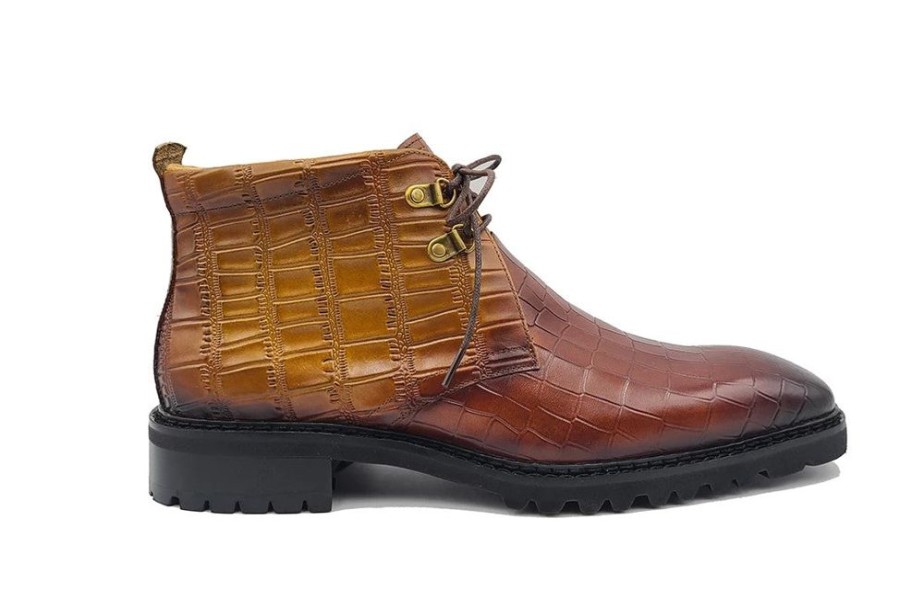 CARRUCCI Style: 520-01T-Cognac/Brown | Boots