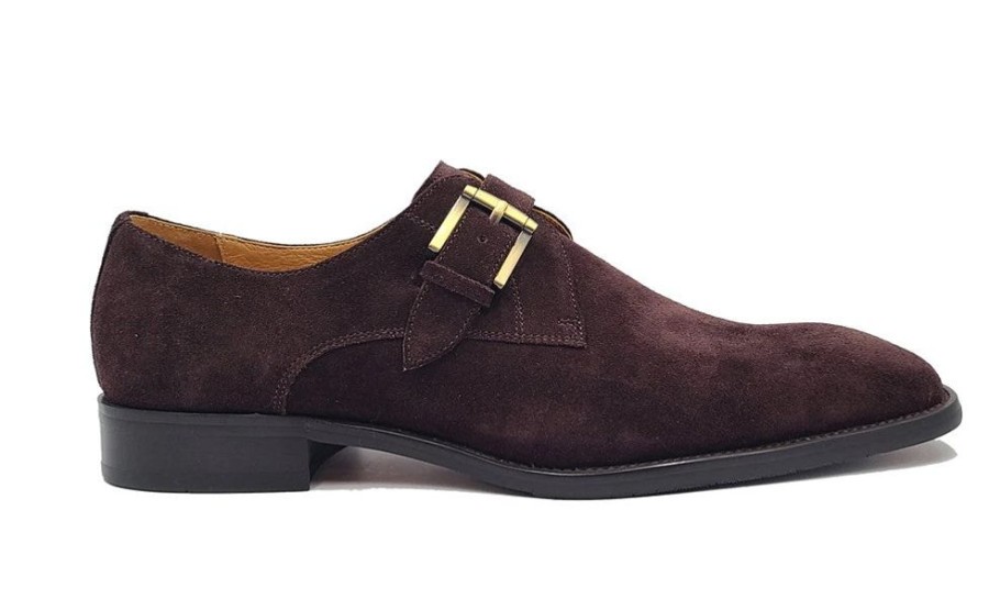 CARRUCCI Style: 509-12S-Brown | Monkstraps