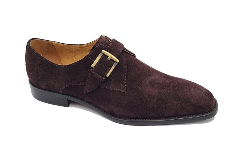 CARRUCCI Style: 509-12S-Brown | Monkstraps