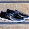 Carrucci by Maurice Calfskin Slip-On Horsebit Loafer Black | Sneakers