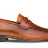 Mezlan Mezlan Calfskin Penny Loafer Cognac | Loafers