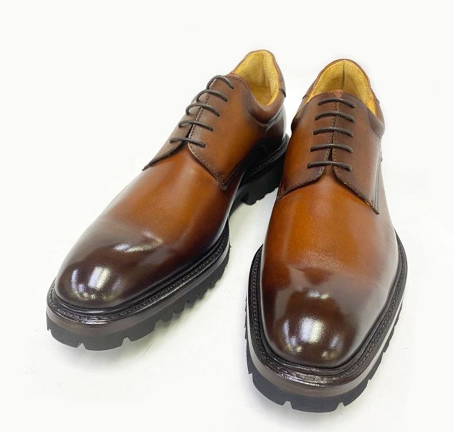 Ugo Vasare Ugo Vasare "Mason" Oxford-Tobacco | Lace-Ups