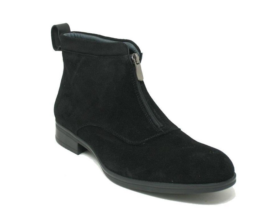 CARRUCCI Carrucci Suede Slip-On Boot Black | Suede