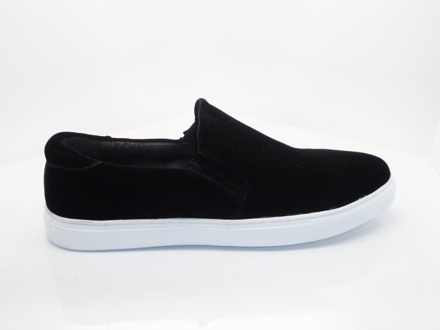 Carrucci by Maurice Carrucci By Maurice Velvet Slip-On Sneaker Black | Sneakers