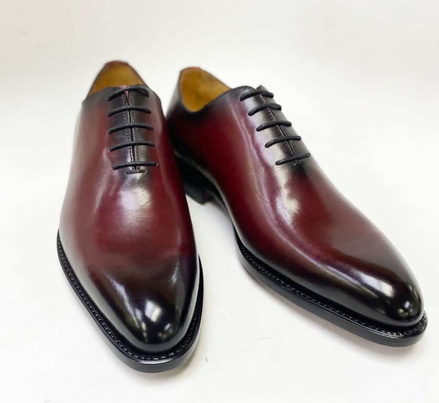 Ugo Vasare Style: 1505-2111-Burgundy | Lace-Ups