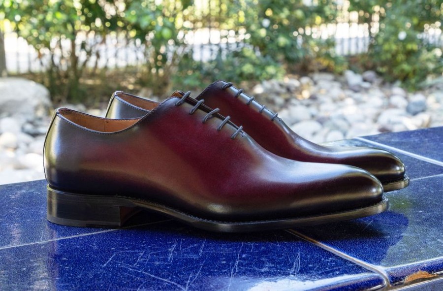 Ugo Vasare Style: 1505-2111-Burgundy | Lace-Ups