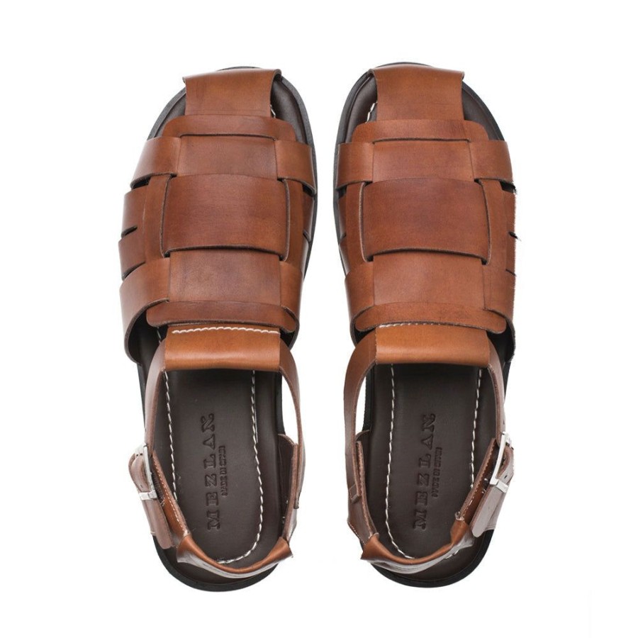 Mezlan Mezlan Fisherman Sandal Cognac | Sandals