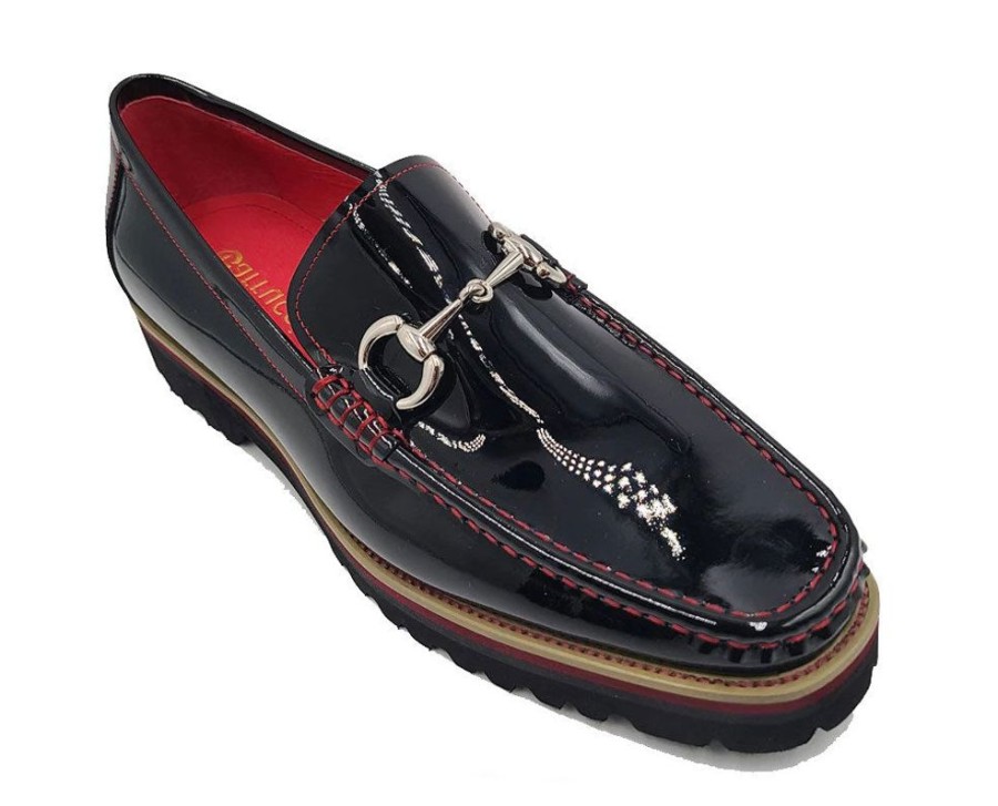 CARRUCCI Style: 201-01P-Black/Red | Formal