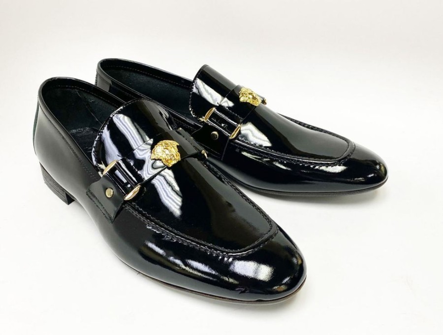 Pelle Pelle Lucas Patent Leather Loafer Black | Formal