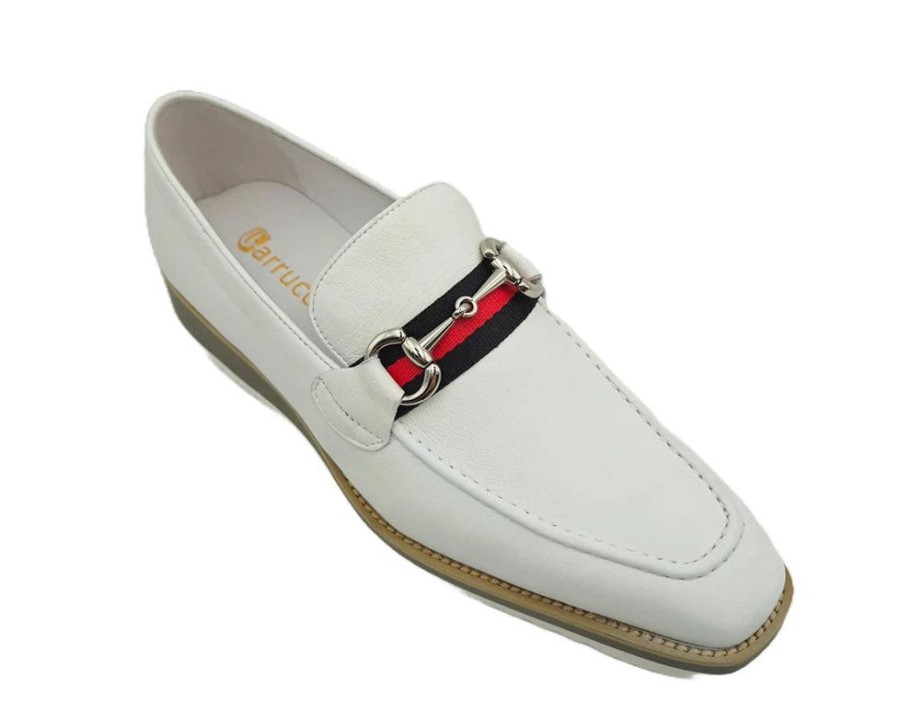 Carrucci by Maurice Style: 515-07R-White | Loafers