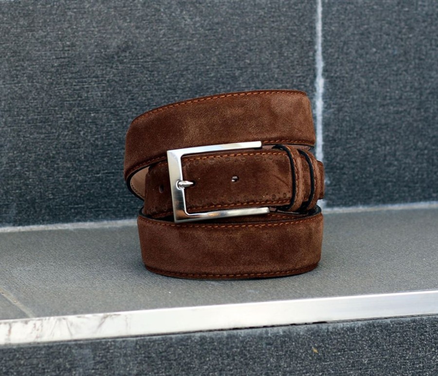 Corrente Corrente Suede Belt Tabac | Belts