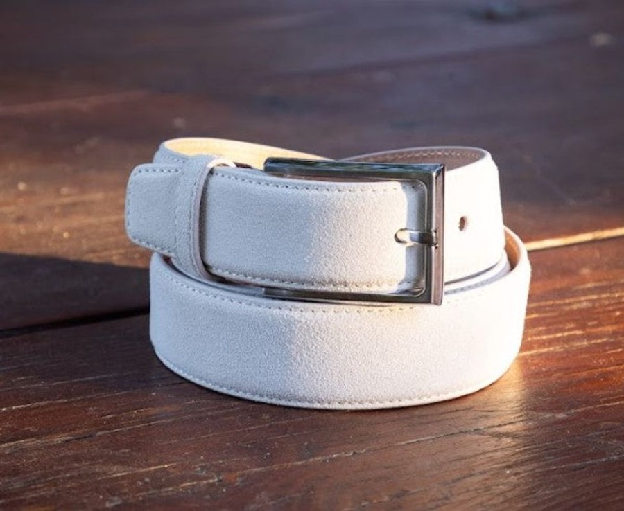 Maurice Suede Belt Bone | Belts