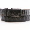 Maurice Crocodile Belt Black | Belts