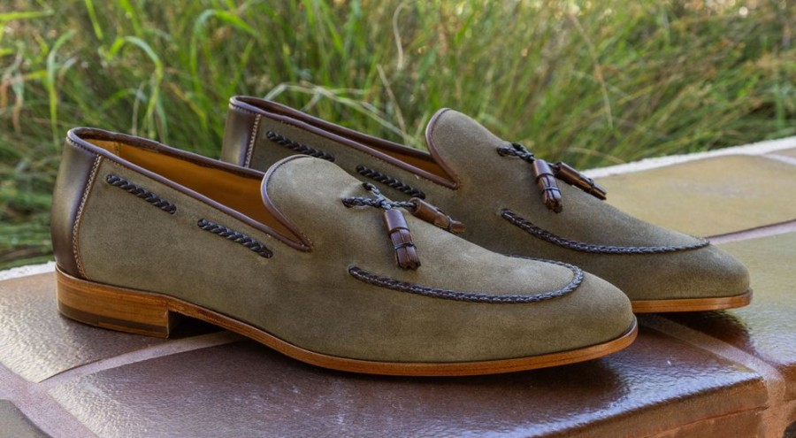 Mezlan Style: S20669-Olive/Brown | Loafers