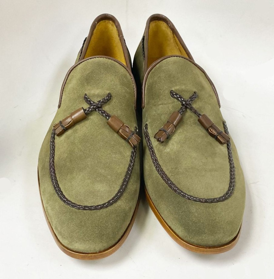 Mezlan Style: S20669-Olive/Brown | Loafers