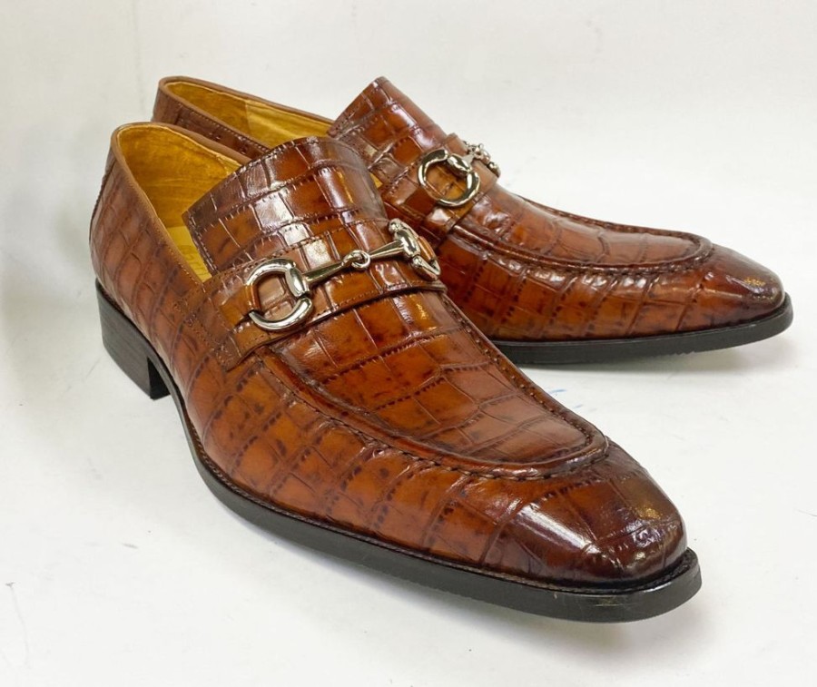 Carrucci by Maurice Style: 503-61E-Whiskey | Loafers