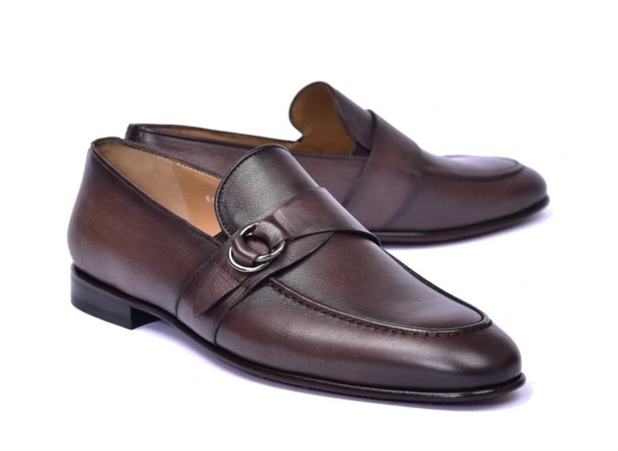 Corrente Style: 6628-Brown | Loafers