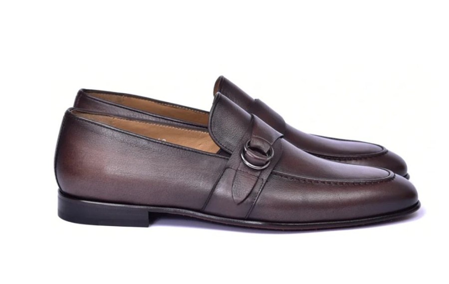 Corrente Style: 6628-Brown | Loafers