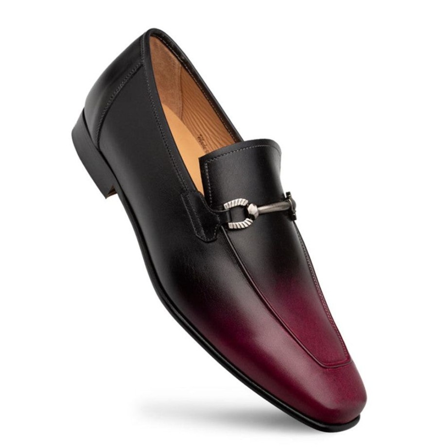 Mezlan Style: Brunello-Black/Red | Loafers