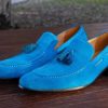 Maurice Style: 1377-05S-Turquoise | Loafers