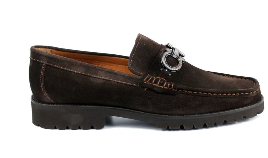 Pelle Style: Newport-P043-Brown Suede | Suede