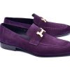 Corrente Corrente Suede Loafer Purple | Suede