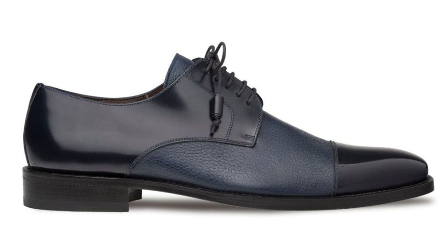 Mezlan Mezlan Soka Lace-Up Oxford Blue | Lace-Ups