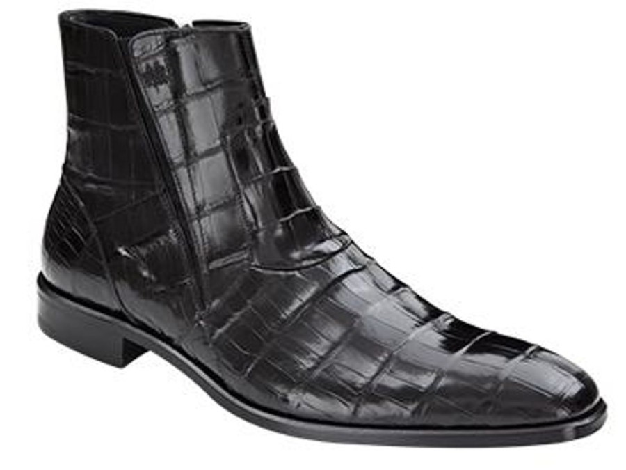 Mezlan Belucci Alligator Boot Black | Boots